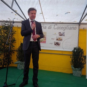 IL PRESIDENTE MERCURI ALL’OTTANTESIMO ANNIVERSARIO DELLA LATTERIA DI CONEGLIANO VENETO